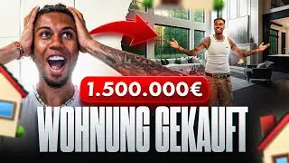 MEINE 1,5 MIO€ WOHNUNG ROOMTOUR!😱😍