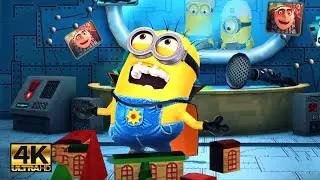 Vampire Minion Rush  Run for 1m 20s as Mega Minion at Super Silly Fun Land | UHD 4K