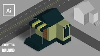 How to Draw Isometric House in Adobe Illustrator