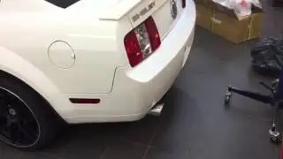 Shelby Mustang,  GT500. New BBK Pipes / Flowmaster exhaust