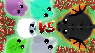 Mope.io BLACK DRAGON VS 1000 ANIMALS!!// 100 BLACK DRAGONS!!!
