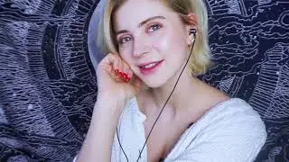 ASMR Inaudible whispering / I will read a book for you. It's the best sleeping thing