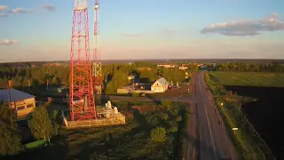 Hubsan H501S Pro на высоте 650 метров "Сосновка рп"