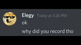 why did you record tho