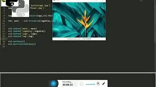 How to create a Logo and add in another Image by Python and OpenCV