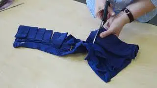 Как нарезать трикотажную пряжу