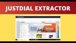 JUSTDIAL EXTRACTOR 2020