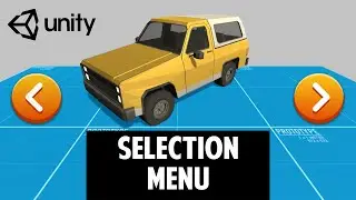 SELECTION MENU in Unity