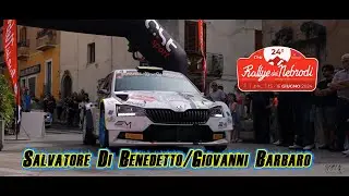 Rally dei Nebrodi 2024 - Salvatore Di Benedetto/Giovanni Barbaro (Skoda Fabia R5)