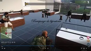 ARMA 3 braquage de bijouterie en clio 2 Artemis Roleplay