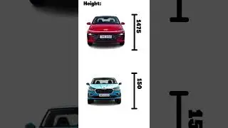 Skoda Slavia vs Hyundai Verna 2023 #shorts #youtubeshorts #hyundaiverna #skodaslavia2022 #skoda