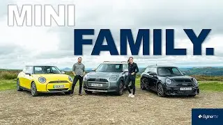 The NEW MINI Family | The new MINI Cooper C, MINI E & MINI Countryman (4K)