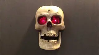 Gemmy Singing Skull Bad to the Bone