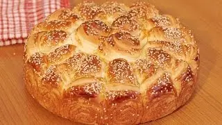 Home made cone bread ' Cornet'