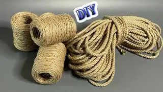🔊ТАКУЮ КРАСОТУ НЕ КУПИШЬ В МАГАЗИНЕ💥ИДЕИ ИЗ ДЖУТА СВОИМИ РУКАМИ💥DIY Creative ideas