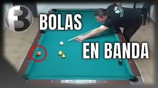 Bolas PEGADAS A LA BANDA en Pool Tutorial (Medio) | Billiard Fanatic