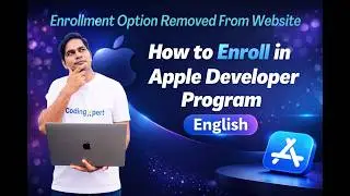 How to create Apple Developer Account | Apple Developer program Enrollment Process in 2024 [English]