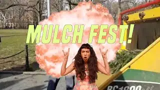 Greening with Hila - Mulch Fest NYC