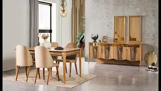 Evkur Collection Diva Yemek Odası Takımı Ürün İnceleme