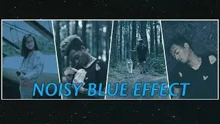 Cara Edit Foto Noisy Blue Effect Seperti Reza Arap Oktovian dengan Picsart | Picsart Tutorial