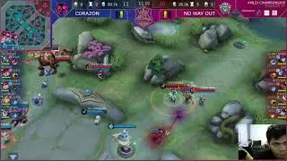ML2J SEASON IV  (1)NO WAY OUT VS (5)CORAZON --MATCH 3-- BABAK PLAYOFF