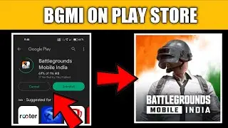 BGMI ON PLAY STORE !! BGMI NEW UPDATE