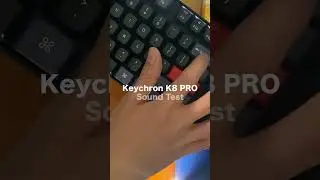 Keychron K8 PRO Sound Test 