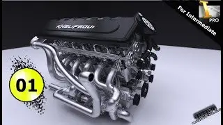 Autodesk Inventor tutorial   V12 engine | Ep 01  Full HD 😍