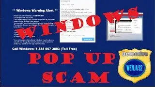 WINDOWS POP UP SCAMMER