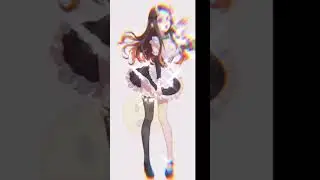 Nezuko maid Edit 🤤