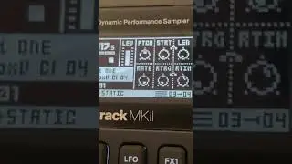 Up close view - Black Octatrack MKII