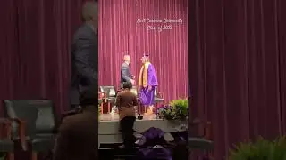 Welcome to the middle class - Drew finally graduates - East Carolina University Class of 2023