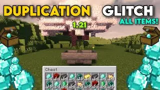 NEW DUPLICATION XP GLITCH!! (100% SURVIVAL) In Minecraft Bedrock 1.21