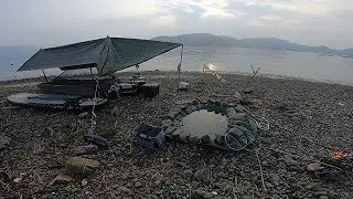 I went fishing around the beautiful islands of Japan!