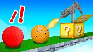 Minecraft Lucky Block Race In Golf It!