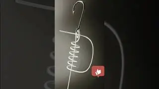 Fishing hook knot #howto #diy