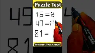Puzzle Test || @Sky Struggle Education || #short