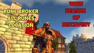 Season of discovery rune guide (All rune Location)│ Where is the Rune Broker ?