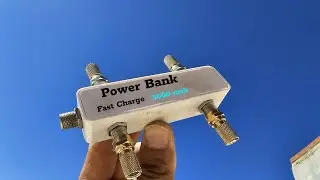 How to convert a power bank into a digital TV switch to watch HD terrestrial channels