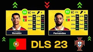 DLS 23 | 🇵🇹 Portugal Players Rating Upgrades and Downgrades