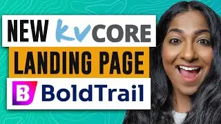 NEW! kvCORE / BoldTrail CRM Landing Page & Lead Capture Template - Customizable Real Estate Funnel
