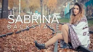 Sabrina - Backstage book fotografico