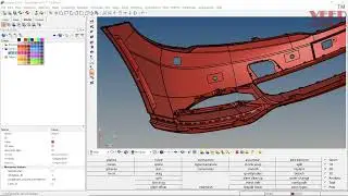Hypermesh | Plastic Meshing | Auto Mid Mesh Tool 1/2