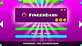 Geometry Dash - Fingerdash all coins