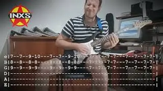 INXS - 5  Riffs For 5 Great Songs (With TABS)