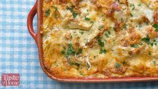 Chicken Alfredo Lasagna