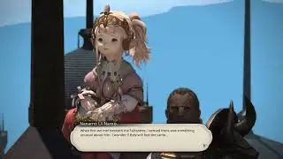 Finally leaving Ul'dah via Airship: Final Fantasy 14