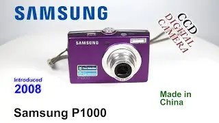 2008 Samsung P1000 - CCD Digital Camera