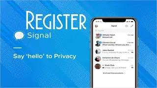 How to Register Signal App 100% Working Simple Process