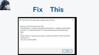 Fix “The UE4 client game has crashed and will close” in Wuthering Waves | Fix Fatal error